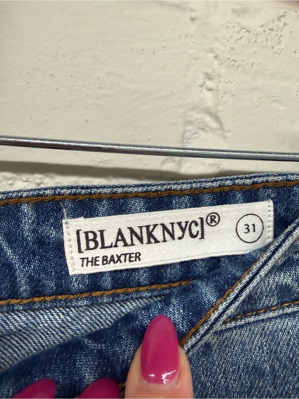 NWT BLANKNYC The Baxter Ribcage High Rise Straight Leg Jean Size 31 - Picture 5 of 9